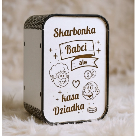 Prezent na Dzień Babci i Dziadka wyjątkowy skarbonka